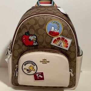 Coach x Peanuts Bookbag
